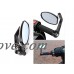 Wesource Red Cycling Rear View Mirror Rotatable Bicycle Motorcycle Bike Rear View Mirror Flexible Reflective Mirror - B07F45NRVV